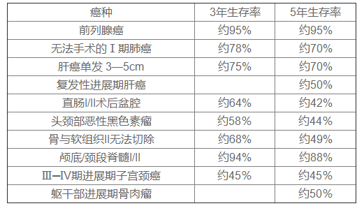 日本重粒子線治療癌癥