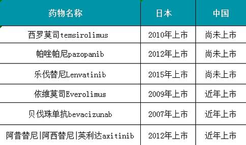 日本腎癌治療方法